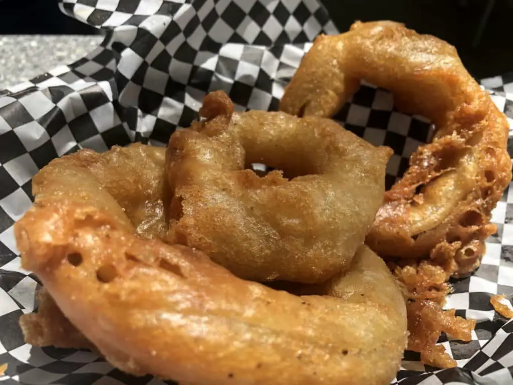 Onion rings Local Burger Keene New Hampshire