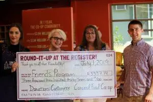 Concord Food Co-Op – Round-it-Up At The Register Program Receives Praise From Local Nonprofits
