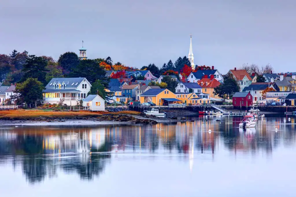 Portsmouth NH on a cloudy day