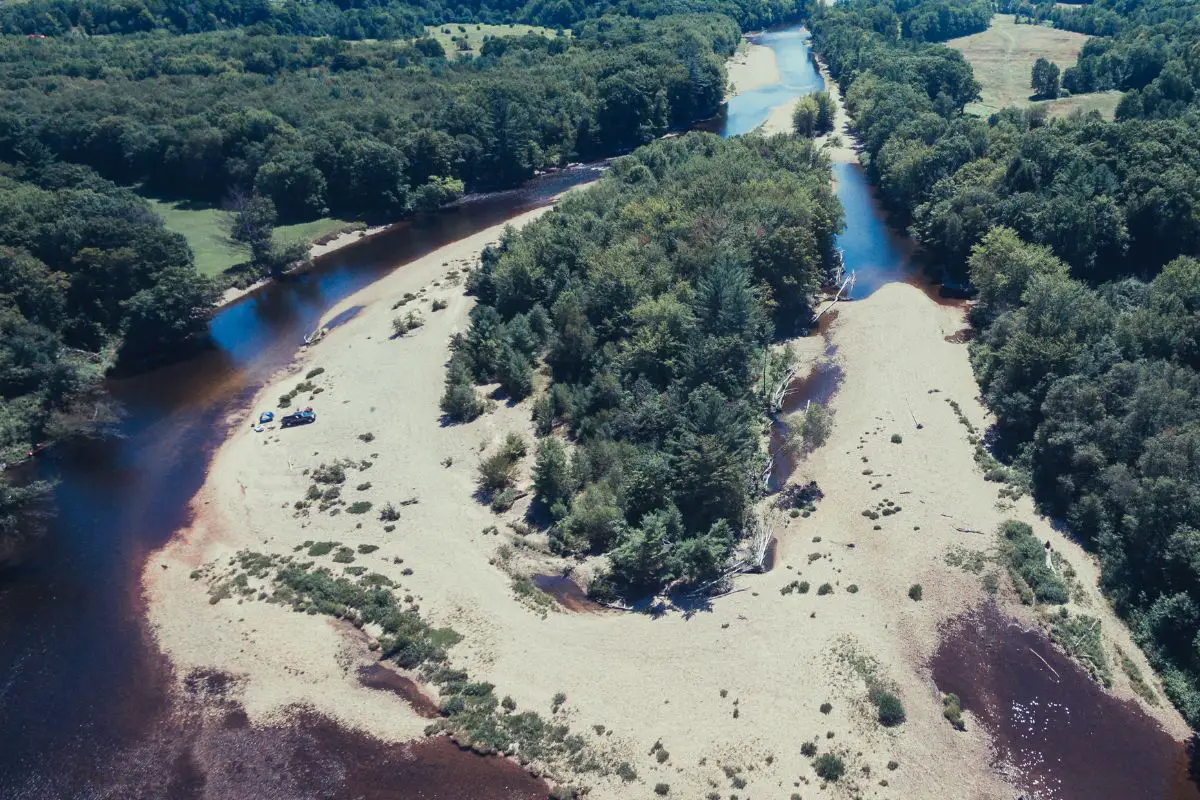 Livermore Falls On The Pemigewasset River In Campton 