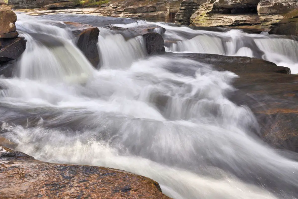 Lower Ammonoosuc Falls Off Lower Falls Road In Carroll